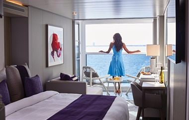 Cabine Edge avec véranda infinie - Voyage Vasco
